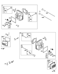 Part Location Diagram of BS-790444 Cub Cadet Plate-Back